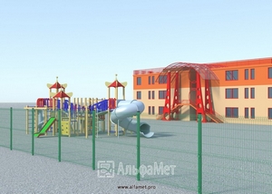 2D ограждения для школ и детских садов во Владимире